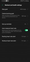 HeyTap Health other settings - Oppo Watch review