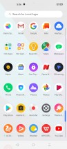 Screenshots from the new Realme UI - Realme 6 Pro Hands-on review