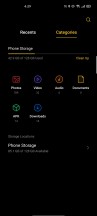 File Manager - Realme 6 Pro review