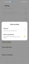 Camera settings - Realme 7 5G review