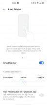 Smart Sidebar - Realme X3 SuperZoom review
