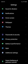 Settings - Xiaomi Redmi Note 9 Pro long-term review