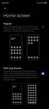 Home screen settings - Xiaomi Redmi Note 9 Pro long-term review