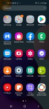 App drawer - Samsung Galaxy A21s review