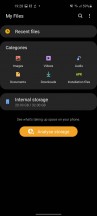 File explorer - Samsung Galaxy A21s review