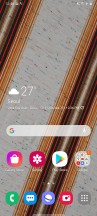 Homescreen - Samsung Galaxy A31 review