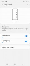 Edge screen - Samsung Galaxy A51 review