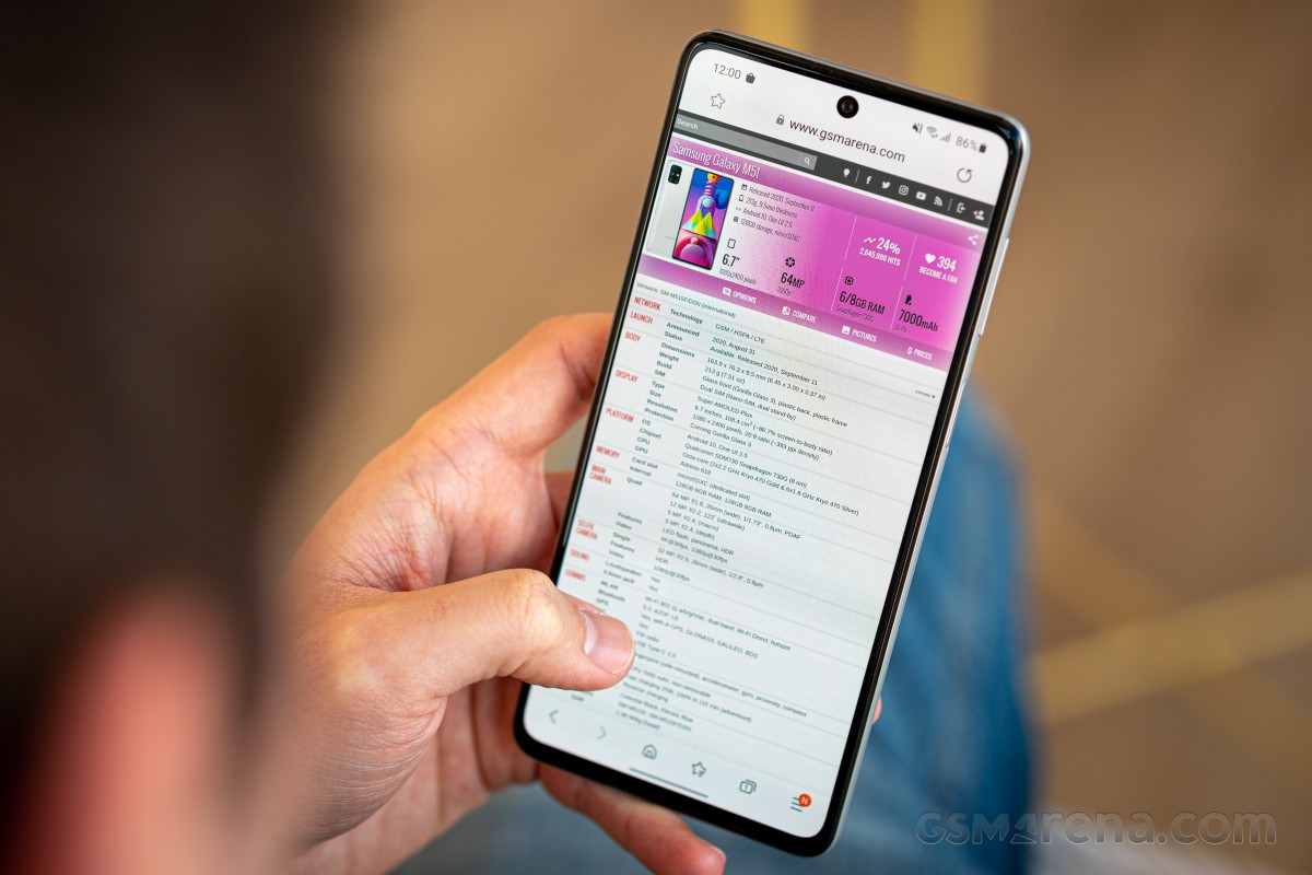 Samsung Galaxy M51 review