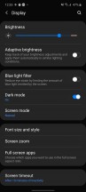 System-wide dark mode - Samsung Galaxy Note10 Lite review