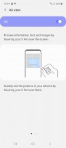Air view - Samsung Galaxy Note10 Lite review