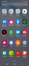 App drawer - Samsung Galaxy Note10 Lite review