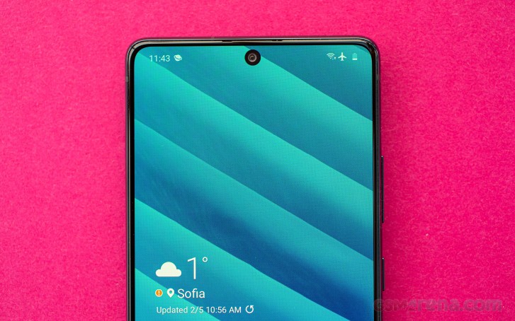 s10 lite display