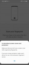 Biometrics - Samsung Galaxy S20+ review
