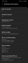 Current software - Samsung Galaxy S20 Ultra long-term review