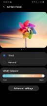 Display settings - Samsung Galaxy S20 Ultra Long Term review
