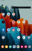 Homescreen - Samsung Galaxy Tab S7 Plus review