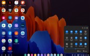 The DeX View desktop - Samsung Galaxy Tab S7 Plus review