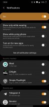 Notification settings - Samsung Galaxy Watch3 review