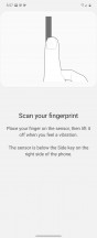 Fingerprint - Samsung Galaxy Z Flip review