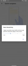 Back sensitivity - Sony Xperia 1 II review