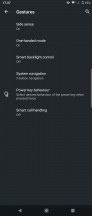 Gesture settings - Sony Xperia 10 II review