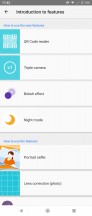 Various tutorials within the camera app - Sony Xperia 10 II review
