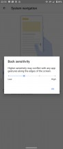 Back sensitivity - Sony Xperia 5 II review