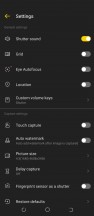 Camera app settings - Tecno Camon 16 Premier review