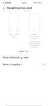 Navigation options and shortcut menu - vivo iQOO 3 5G review