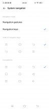 Navigation options and shortcut menu - vivo iQOO 3 5G review