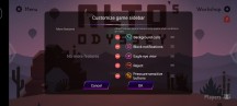 Gaming settings - vivo iQOO 3 5G review