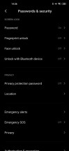 Security - Xiaomi Mi 10 5g review