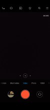 Video capture UI - Xiaomi Mi 10 5g review