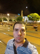 Selfies, nighttime, portrait mode off/on - f/2.3, ISO 419, 1/20s - Xiaomi Mi 10 Pro long-term review