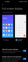 Gesture navigation settings, Recents menu - Xiaomi Mi 10 Pro long-term review