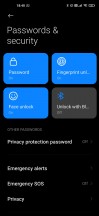Biometrics settings - Xiaomi Mi 10 Pro long-term review