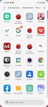 App drawer and app drawer options - Xiaomi Mi 10T Lite 5G review