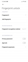 Fingerprint unlocking method - Xiaomi Mi 10T Lite 5G review