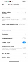 Camera menus - Xiaomi Mi 10T Pro 5G review