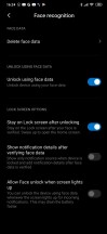 Face recognition - Xiaomi Mi Note 10 Lite review