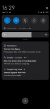 Notifications pane - Xiaomi Mi Note 10 Lite review