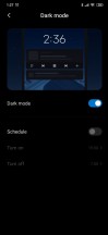 Dark mode, still white in the Battery section - Xiaomi Mi Note 10 long-term review