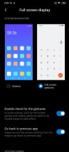 Gesture navigation settings - Xiaomi Mi Note 10 long-term review