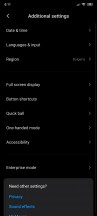 Full-screen gestures - Xiaomi Poco F2 Pro review