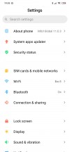 Settings - Xiaomi Redmi Note 8 Pro long-term review