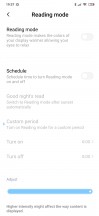 Display settings - Xiaomi Redmi Note 8 Pro long-term review