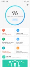 Security app - Xiaomi Redmi Note 9 Pro review