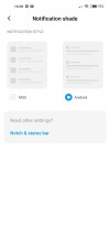 Notification settings - Xiaomi Redmi Note 9 review