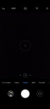 Camera menus - Xiaomi Redmi Note 9 review