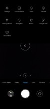 Camera menus - Xiaomi Redmi Note 9 review